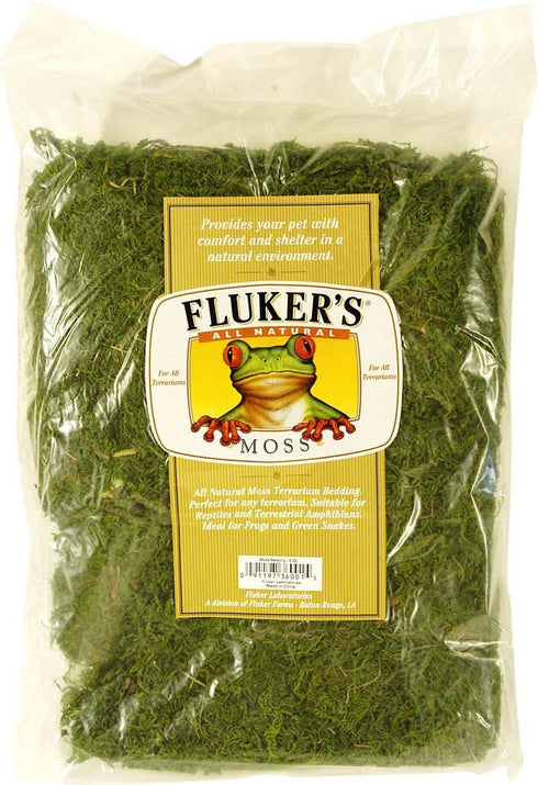 Fluker's Green Moss Bedding 4qt - Poudre Pet and Feed Supply